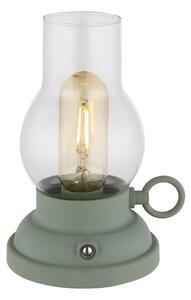 Globo 58016B - LED настолна лампа PETRO LED/1W/3,7V 1200 mAh зелена