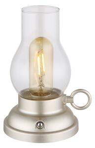 Globo 58016CH - LED настолна лампа PETRO LED/1W/3,7V 1200 mAh с докосване