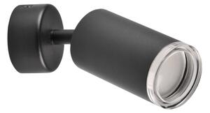 LED RGBW димируемо точково осветително тяло за баня TURYN 1xGU10/4,8W/230V IP44 черен