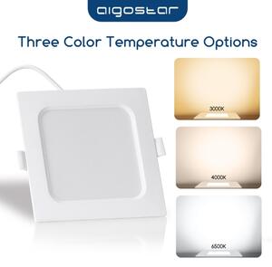 Aigostar - LED вградено осветително тяло LED/6W/230V 4000K 12x12 cm бяло