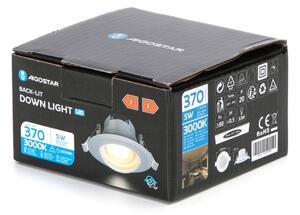 Aigostar - Вградено LED осветително тяло LED/5W/230V 3000K Ø 8,5 cm бяло