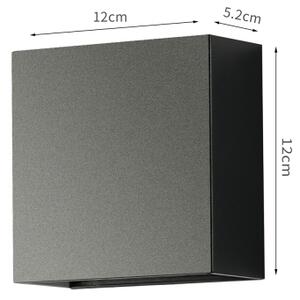 Brilagi - LED външно стенно осветително тяло DOUBLERAY LED/4W/230V черно IP65