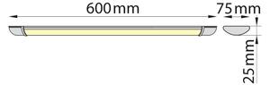 Brilagi - LED осветително тяло LUMA LED/16W/230V 60 cm