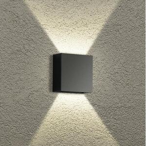 Brilagi - LED външно стенно осветително тяло DOUBLERAY LED/4W/230V черно IP65