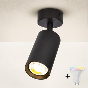 Brilagi - димируемо LED точково осветително тяло SELE 1xGU10/4,8W/230V черно