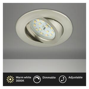 Briloner 8317-012 - димируемо LED осветително тяло за баня за окачен таван LED/5,5W/230V IP23 матов хром