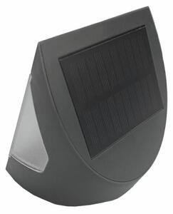 Соларен LED стенен аплик със сензор LED/3W/3,7V 1200 mAh IP54 антрацит