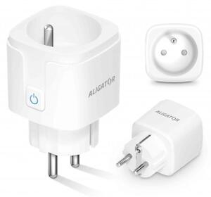 Aligator WAL001 - Умен контакт 3680W/230V/Тип E/16A Wi-Fi Tuya