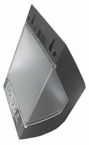 Соларен LED стенен аплик със сензор LED/3W/3,7V 1200 mAh IP54 антрацит