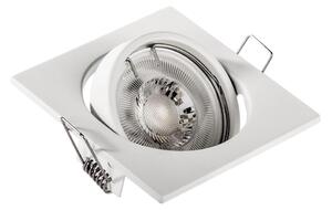 Вградено осветително тяло 1xGU10/MR16/10W/230V 9x9 см бяло