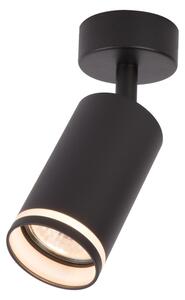 Точково осветително тяло PIPE 1xGU10/10W/230V черно