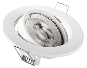 Вградено осветително тяло 1xGU10/MR16/10W/230V, Ø 9 см, бяло