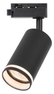 Спот за 1-фазна шинна система PIPE 1xGU10/10W/230V черен