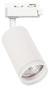 Спот за 1-фазна шинна система PIPE 1xGU10/10W/230V бял