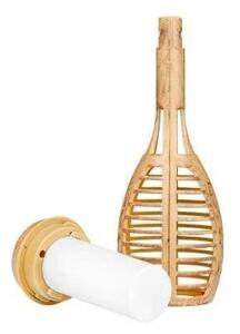 LED соларно осветително тяло MINISPARK BAMBOO LED/1,8W/5,5V IP44 бежово