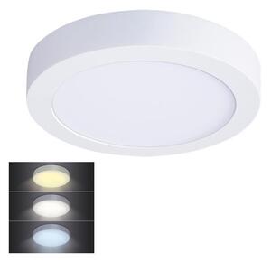 Solight WD172 - LED плафон 18W/230V 3000/4000/6000K Ø 22,5 cm бял