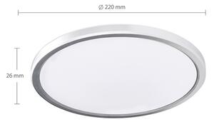 Solight WO825-LED Таванно осветително тяло за баня ACATE 18 W/230 V 3000/4000/6000 K Ø 22 см IP54