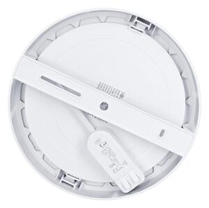 Solight WD242-S - LED панел 2 в 1, 18 W/230 V, 3000/4000/6000 K, Ø 22,5 см, IP54, сребрист