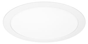 Solight WD242-W - LED панел 2 в 1 18W/230V 3000/4000/6000K, диаметър 22,5 см, IP54, бял