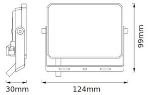 Osram - LED прожектор FLOODLIGHT LED/20W/230V 3000K IP65