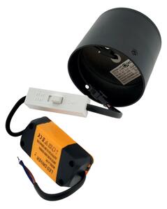 LED точково осветително тяло LED/5W/230V 3000/4000/6400K Ø 7,5 см черно