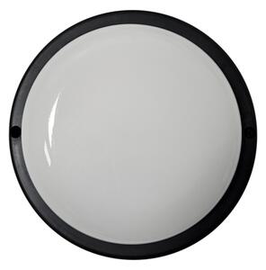 LED външно таванно осветително тяло LED/8W/230V 4200K Ø 14 см IP64 черно