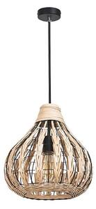 Rabalux 7604 - Полилей на верижка ZAHARA 1xE27/40W/230V ratan