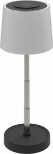 Димируема външна презареждаема настолна LED лампа LED/2W/5V IP44 1200 mAh сива