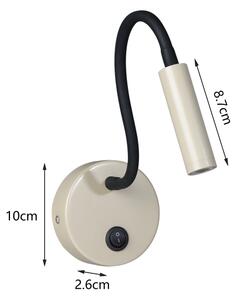Brilagi - LED Гъвкав аплик MAYA LED/3W/230V 4000K бежов