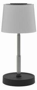 Димируема външна презареждаема настолна LED лампа LED/2W/5V IP44 1200 mAh сива