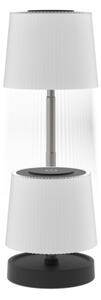 Димируема външна презареждаема настолна LED лампа LED/2W/5V IP44 1200 mAh сива