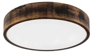 Brilagi - LED таванно осветително тяло CARVALHO SMOKEY LED/36W/230V, дъб, диам. 47,5 см