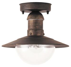Brilagi - Външно таванно осветително тяло MOLDE 1xE27/60W IP44 бронз/патина