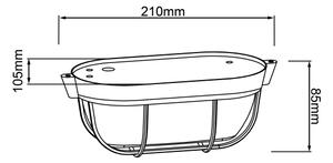 Brilliant - Плафон BOBBI 1xE27/40W/230V черен