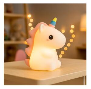 LED RGBW димируема презареждаема детска нощна лампа UNICORN LED/1W/5V 1200 mAh