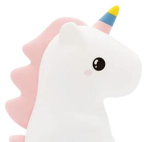 LED RGBW димируема презареждаема детска нощна лампа UNICORN LED/1W/5V 1200 mAh