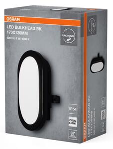 Osram - LED външен стенен осветител BULKHEAD LED/6W/230V IP54 черен