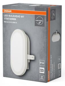 Osram - LED външно стенно осветително тяло BULKHEAD LED/6W/230V IP54 бяло