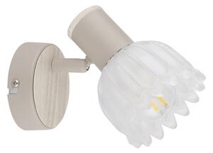 Globo 54317-1 - Стенно точково осветително тяло PLANTA 1xE14/40W/230V