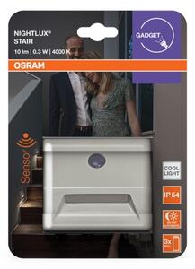Osram - LED осветително тяло за стълбище със сензор NIGHTLUX LED/0,25W/3xAAA IP54