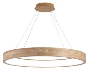 Brilagi - LED полилей на кабел FALCON WOOD LED/60W/230V 3000/4000/6000K 80 cm дърво