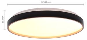 Brilagi - LED Димируемо таванно осветително тяло CALA LED/60W/230V 3000–6500K Ø 58 см + дистанционно управление