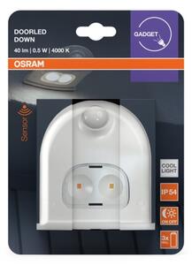 Osram - LED външен стенен аплик със сензор DOORLED LED/0,5W/3xAA IP54