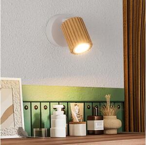 Brilagi - Настенно точково осветително тяло MODERN WOOD 1xGU10/8W/230V дърво/бяло