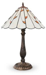 Brilagi - Витражна настолна лампа в стил Tiffany FOLIA 2xE27/60W/230V
