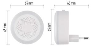 LED нощна лампа за контакт LED/0,5W/230V