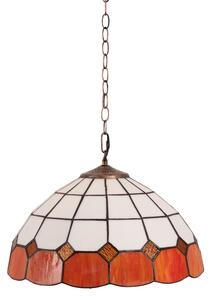 Brilagi - Tiffany витражен полилей на верига SIENNA 1xE27/60W/230V Ø 40 см