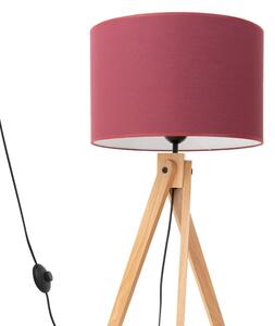 Sollux SL.1907 - Подова лампа NATT 1xE27/15W/230V червена