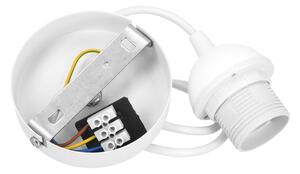 Brilagi - Подвесен полилей RESNA на кабел 1xE27/60W/230V Ø 40 см бежово/черно