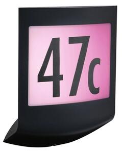 Paulmann 94513 - RGBW LED/8,2W IP44 Димируемо осветление за номер на къща PADEA 230V
